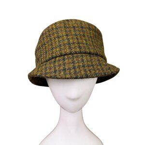 Puffin Gear Womens Multi-Color Wool Tweed Bucket Hat Harris Tweed